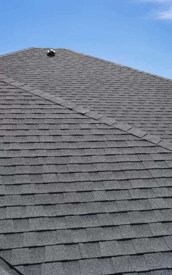 Shingle roof, with installation done by Schneider Construction in Central Illinois