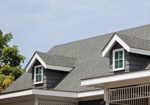 New roofing on a home in Central Illinois